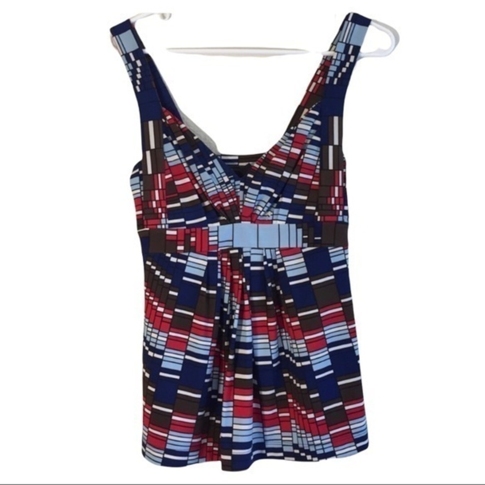 BCBG Maxazria colorful tank top size XS